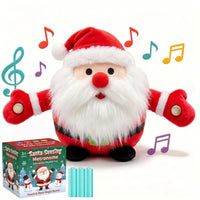 Interactive Musical Plush Toy – Fruit, Heart & Santa Designs