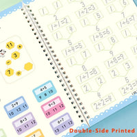Magic Groove Practice Copybook for Kids | Reusable Wipe-Clean Writing Book