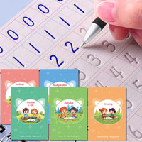 Magic Grooved Writing Practice Copybook for Kids – Reusable Handwriting Workbook, Ages 3–8